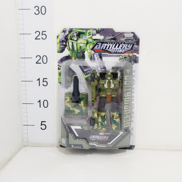 Transformer Warrior Militar En Blister