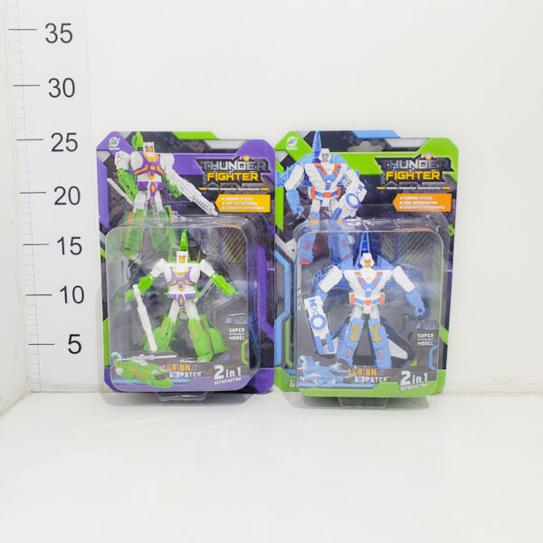 Robot Transformer Thunder Fighter En Blister