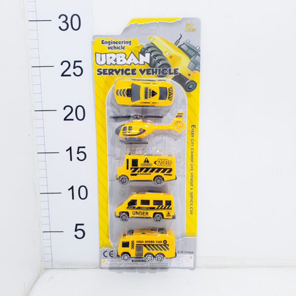 Vehiculos Construcción X5 En Blister