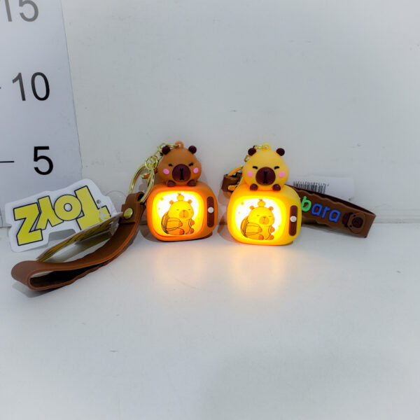 Llavero Capybara Con Luz