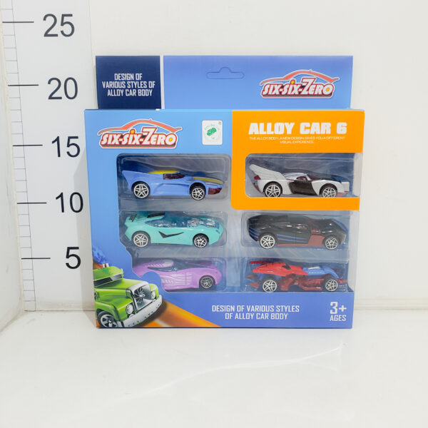 Autitos De Metal X 6 Surtidos/caja Visor