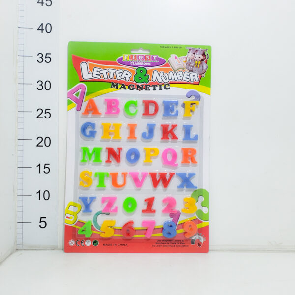 Letras Y Numeros Magneticos - Blister