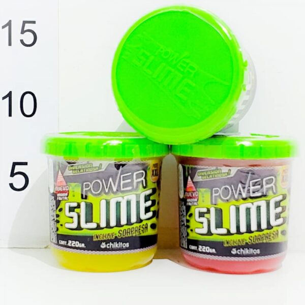 Súper Power Slime 220grs - Sorpresa Y Aroma