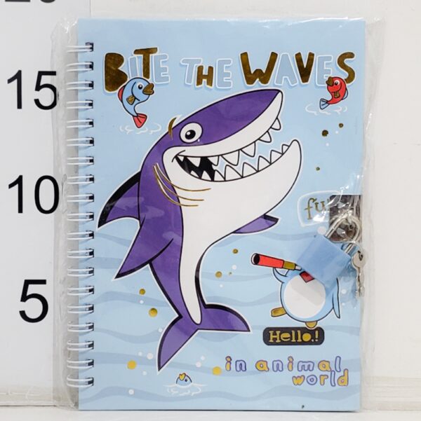 Diario En Bolsa 13x18 BITE THE WAVES