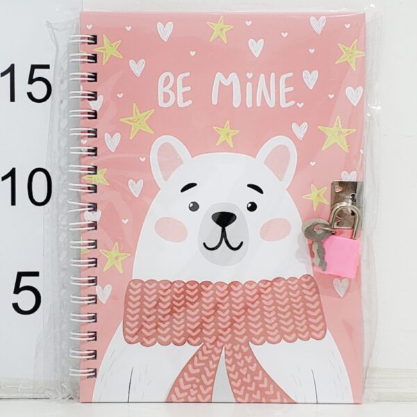 Diario En Bolsa 13x18 BE MINE