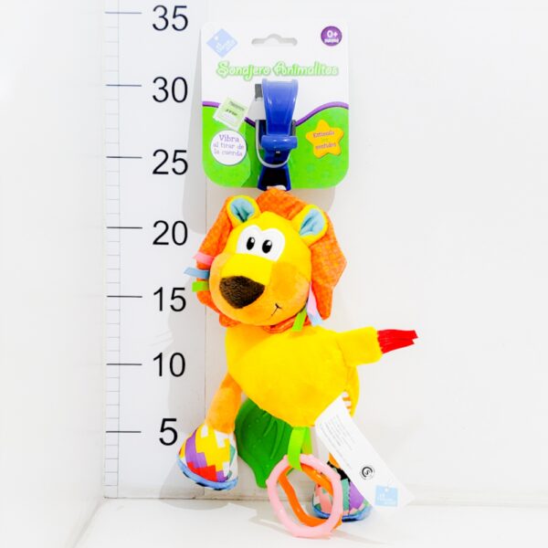 SONAJERO PELUCHE LEON Y VACA