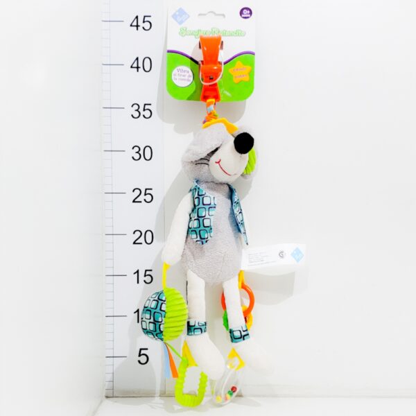 SONAJERO RATON PELUCHE