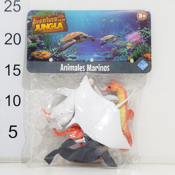 ANIMALES MARINOS X6 EN BOLSA