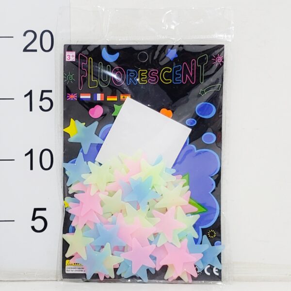 STICKER FLUORECENT BOLSA ESTRELLA