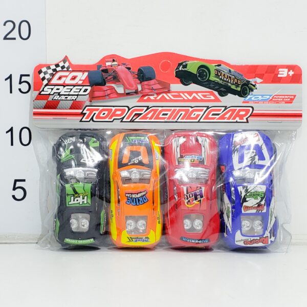 Set X4 De Autitos En Bolsa