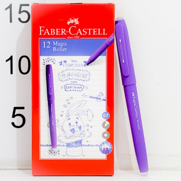 Lap.a Bol Autoborrable FABRE-CASTELL Estuche Violeta Tinda AZUL