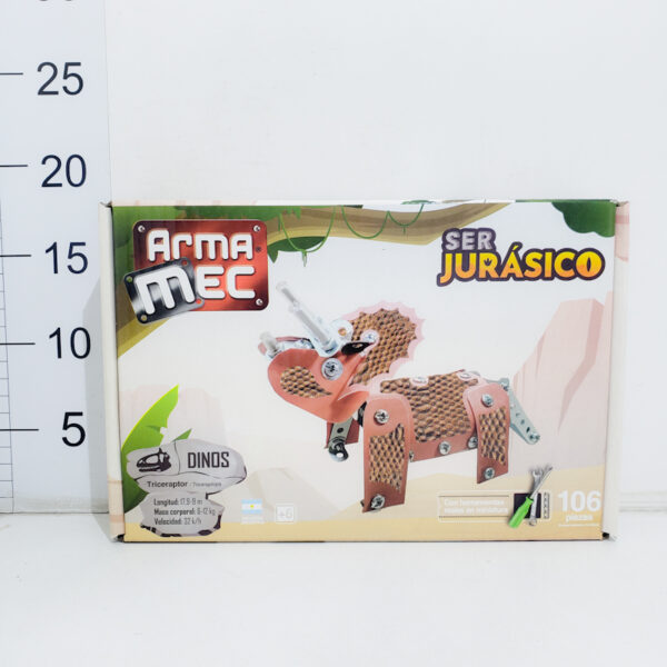 Armamec Ser Jurásico Triceraptor - 106 Piezas