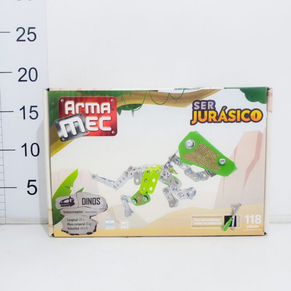 Armamec Ser Jurásico Velociraptor - 118 Piezas