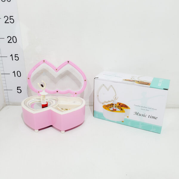 Caja Musical Corazon Con Bailarina