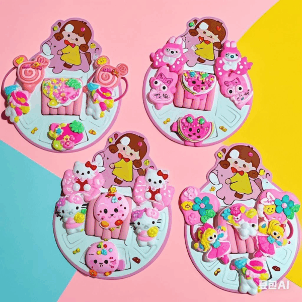 SET COLITA + HEBILLAS INFANTIL