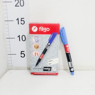 Fibra Permanente Filgo 040 Punta Fina Celeste 1.0 Mm