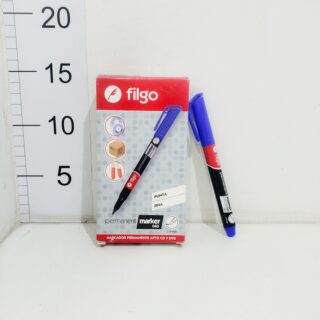 Fibra Permanente Filgo 040 Punta Fina Azul1.0 Mm