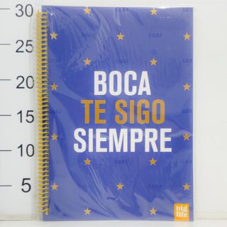 CUADERNO 29.7 A4 T/S -RIG BOCA 80H RAYADA