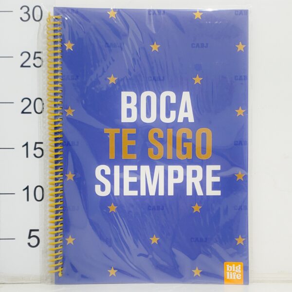 CUADERNO 29.7 A4 T/S -RIG BOCA 80H RAYADA