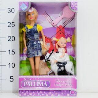 Muñeca Y Cabalgata En Caja