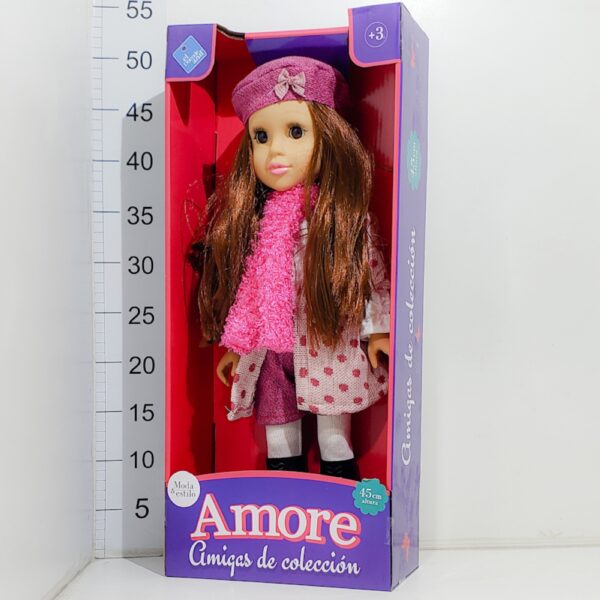 MUÑECA AMORE 45CM