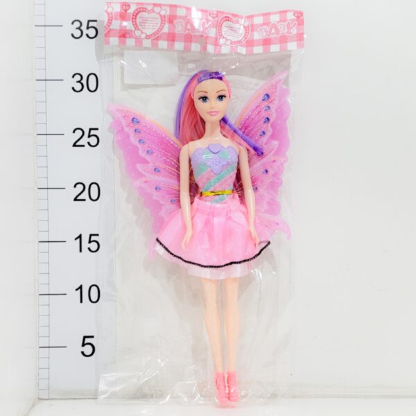 Muñeca Hada Bendable En Bolsa