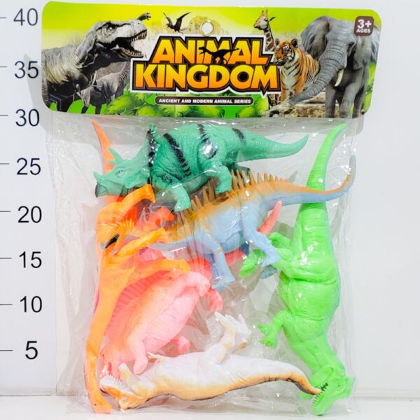 Dinosaurios X6 Grande En Bolsa