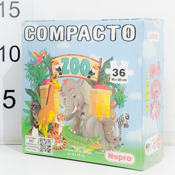 Puzzle Zoo X36 Compacto Nupro