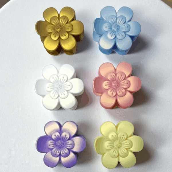BROCHE PELO FLOR x unidad