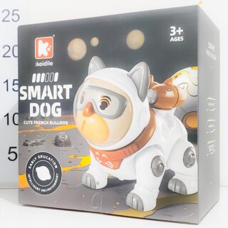 Perro Robot A Pila C/mov ,luces Y Sonido