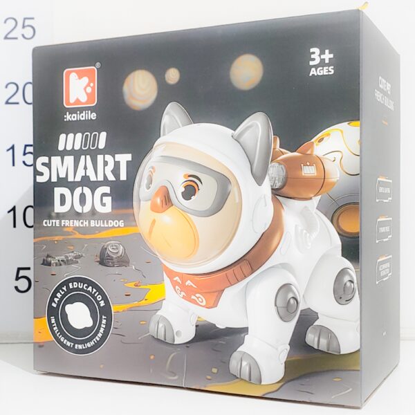 Perro Robot A Pila C/mov ,luces Y Sonido