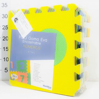 Piso De Goma Numeros X10pcs
