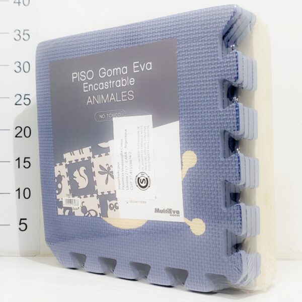 Piso De Goma Animales X9pcs