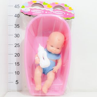 Bebe Con Bañera Y Tibiecito Cariñito