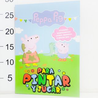 Libro De Colorear Con Sticker PEPPA PIG