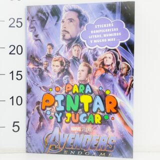 Libro De Colorear Con Sticker AVENGERS