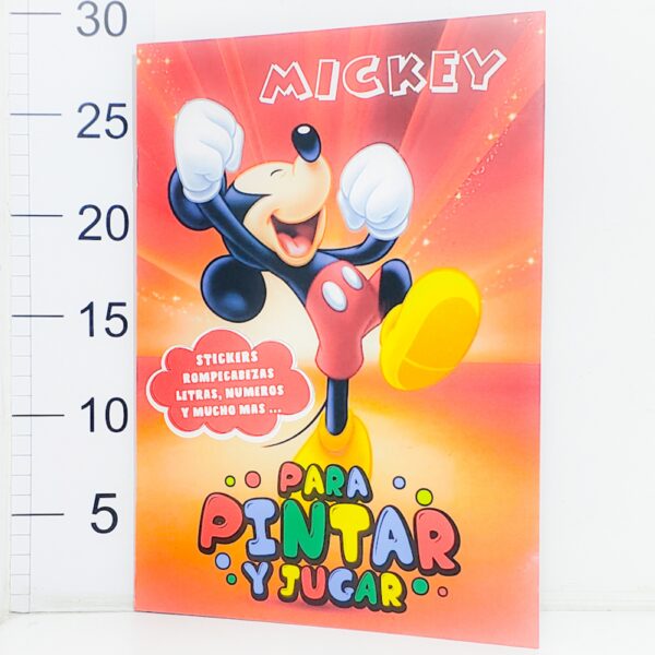 Libro De Colorear Con Sticker MICKEY