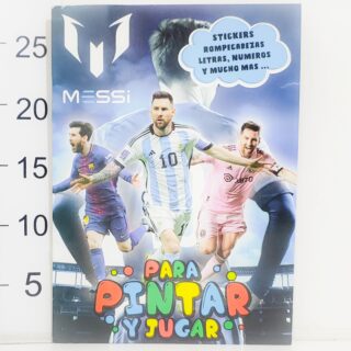 Libro De Colorear Con Sticker MESSI