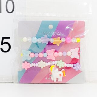 Set X3 Pulseras Infantil