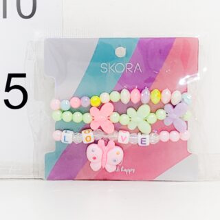 Set X3 Pulseras Infantil