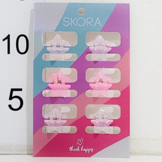 Set Broche De Pelo Estrellita X6