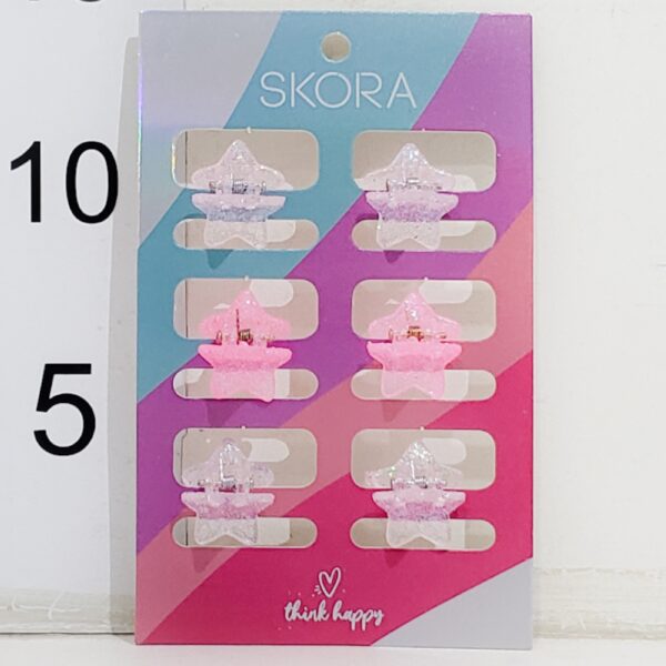 Set Broche De Pelo Estrellita X6