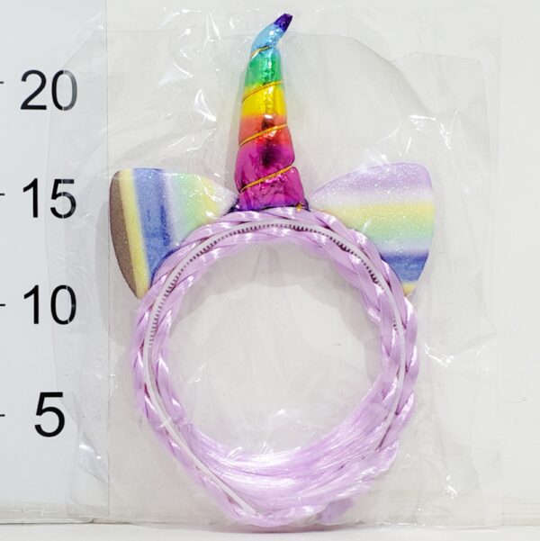 Vincha Unicornio Con Pelo