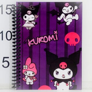 LIBRETAS KUROMI 16X12 RAYADA