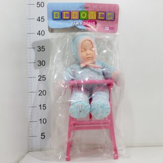 Bebe Rellenito Mediano Con Silla De Comer