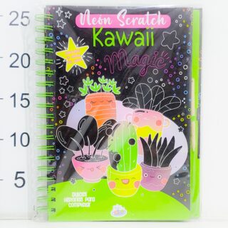 Neon Scratch Kawaii Magic