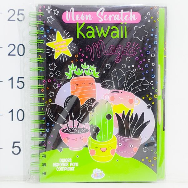 Neon Scratch Kawaii Magic