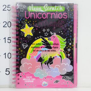 Neon Scratch Unicornios Magic