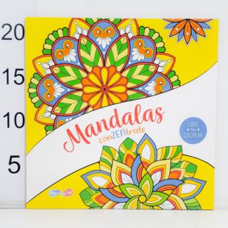 Libro P/colorear Mandalas Conzentrate