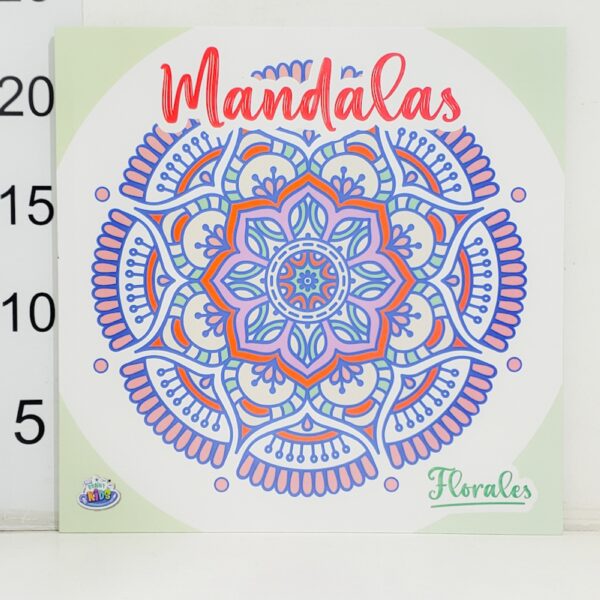 Libro P/colorear Mandalas Florales